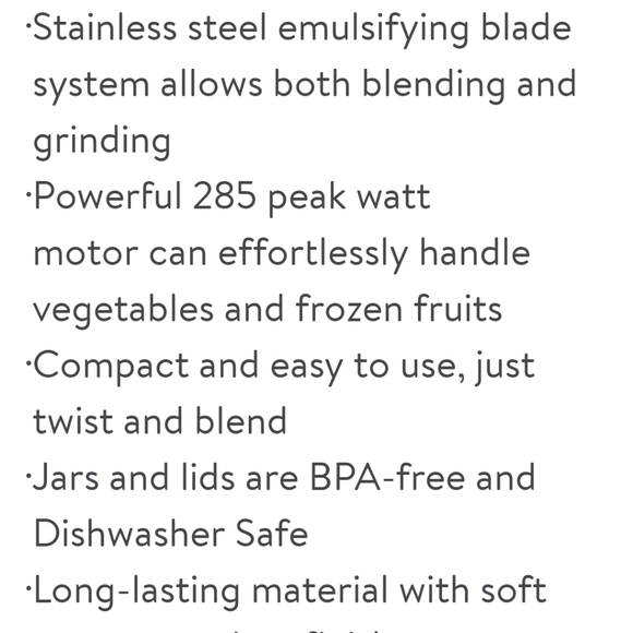 ❤️ New Beautiful White Icing Personal Blender set by Drew Barrymore - Picture 9 of 12